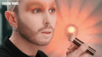 Glow Up Make-Up GIF by BBC Three
