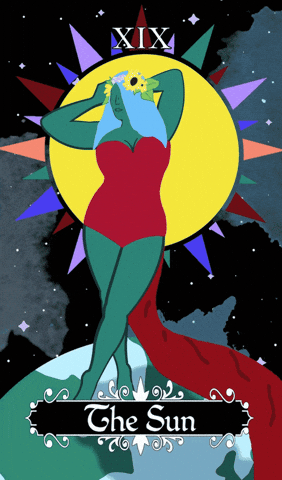 RipeAvocadoWitch confidence su witchcraft tarot cards GIF