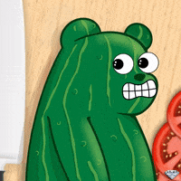 Scared Eyes GIF by SuperRareBears