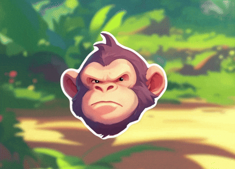 Angry Monkey GIF by MGA Games