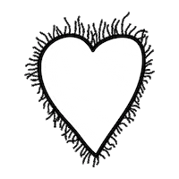 dayandnight_ heart hari day and night Sticker