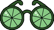 DrinkBai fun summer green emoji Sticker