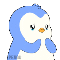 Cry No Sticker by Pudgy Penguins
