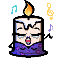 Singer Cantar Sticker