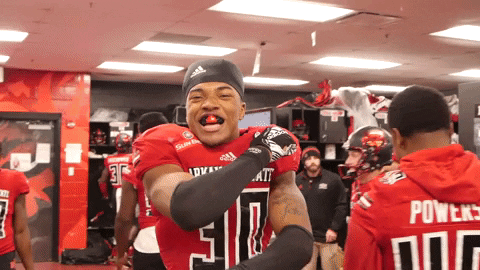 Lets Go Bean GIF by Arkansas State Athletics