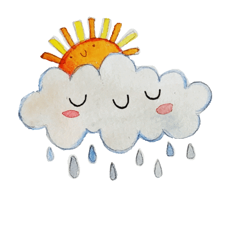 Rain Weather Sticker by yashassegawa