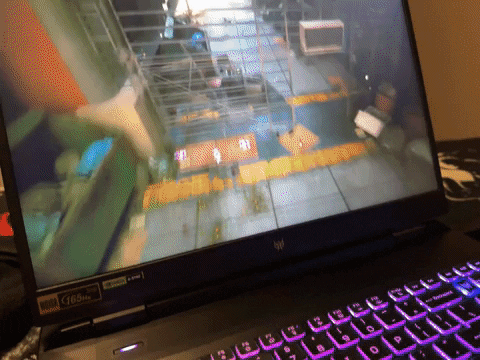explosionnetwork giphyupload laptop cyberpunk 2077 acer GIF