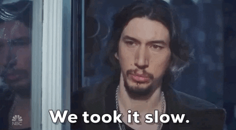 Adam Driver Reaction GIF by Saturday Night Live