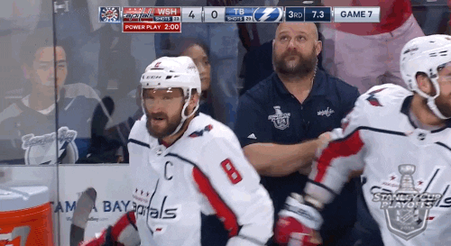 screaming ice hockey GIF by NHL