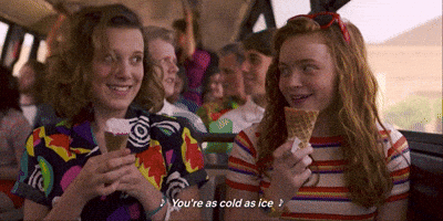 yes ice cold high five high GIF