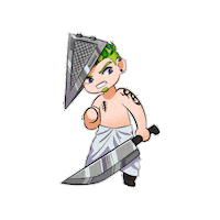 Chibiscollab Sticker