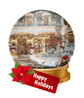 Christmas Snow Sticker
