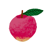 Apple リンゴ Sticker