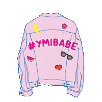 Babe Denim Sticker by YMIJeans