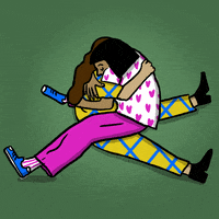 Best Friends Love GIF by Hello All