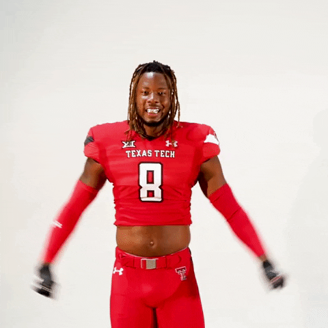 Malik Dunlap GIF by Texas Tech Football