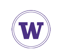 Uw Godawgs Sticker by UWArtSci