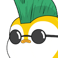 Oh My God Wow Sticker by Pudgy Penguins