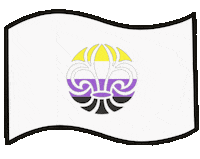 Flag Sticker by Scouterna