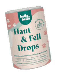 Dog Pet Sticker by HelloBello Frischfutter