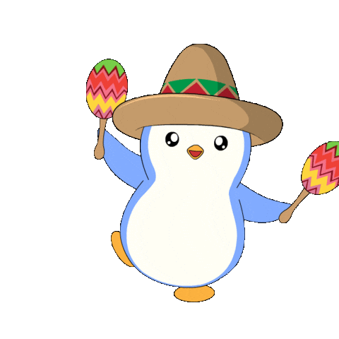 Spanish Dancing Sticker by Pudgy Penguins