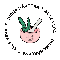 Aloe Vera Sabila Sticker by Diana Bárcena