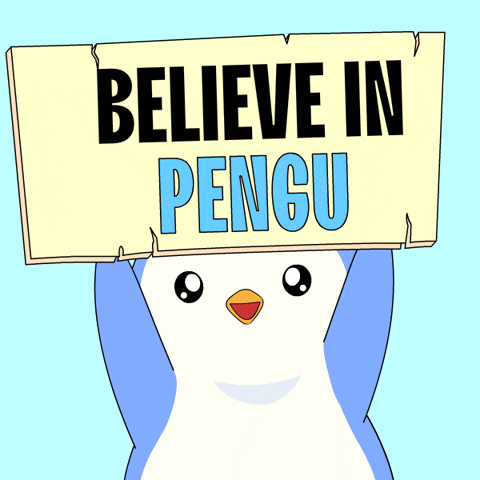 Believe GIF by Pudgy Penguins