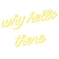 Hello There Sticker by Hello Sunshine