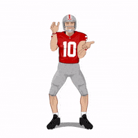 Lets Go Football GIF by SportsManias