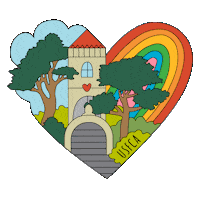 San Francisco Love Sticker by University of San Francisco