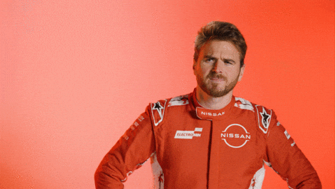 Suspicious Racing Driver GIF by Nissan Motorsport