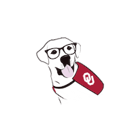 Oklahoma Sooners Dog Sticker by OU-Tulsa
