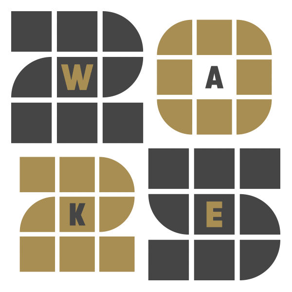 Wfugrad Sticker by Wake Forest University