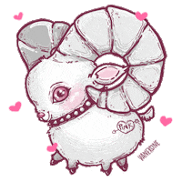goat love Sticker