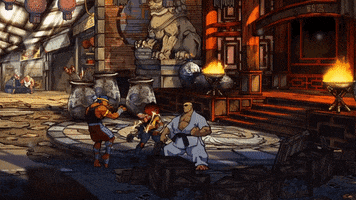 fighting brawler streets of rage gamescom 2019 GIF