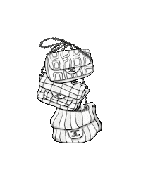 artxeg fashion illustration vintage designer Sticker