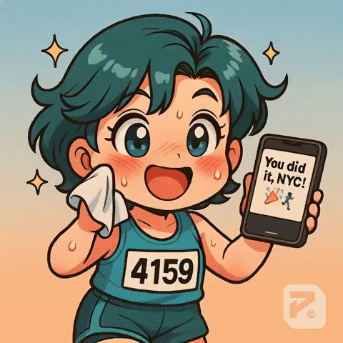 Nyc Marathon Running GIF by Persona