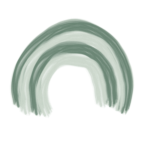 Rainbow Zoom Sticker