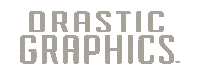 Logo Graphic Designer Sticker by Drastic Graphics