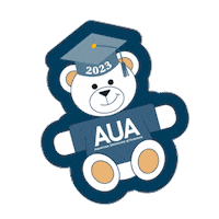 Graduation Sticker by AUA Communications