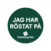 Rosta Sticker by Centerpartiet