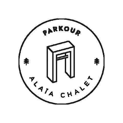 Parkour Sticker by Alaia Creative