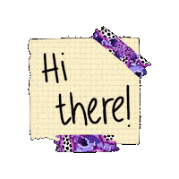 Hithere Hello Sticker