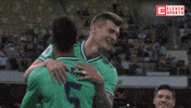 Football Kiss GIF by ElevenSportsBE