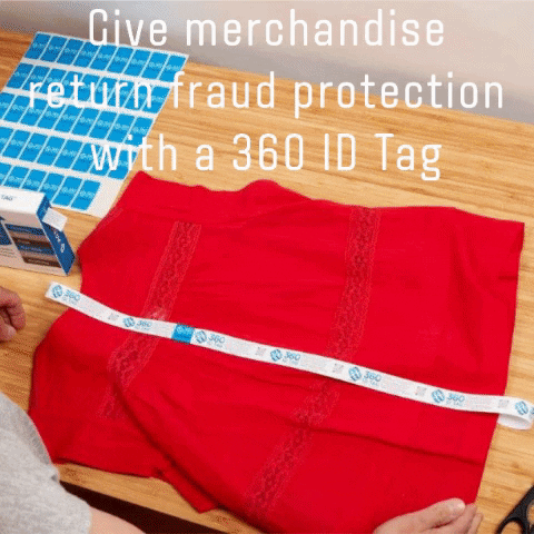 360idtag giphygifmaker wardrobing return fraud 360 id tag GIF