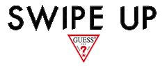 swipe up guess jeans Sticker by GUESS