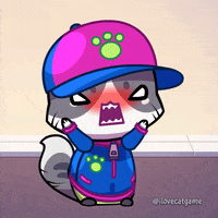 Angry Cat GIF by Mino Games