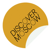 russpass travel color discover moscow Sticker