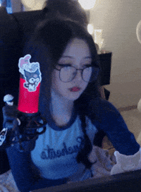 Tired Cute Girl GIF