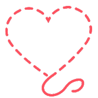 sivalnica srce siv šivanje sivam Sticker